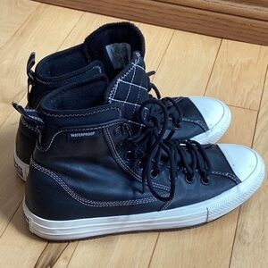 Converse all star all terrain, waterproof high tops. Men’s size 8; women’s 10
